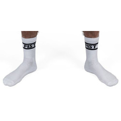 Mr B - Mister B Chaussettes blanches FIST x2 Paires